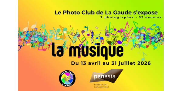 Le Photo Club de La Gaude s’expose au Panasia CAP3000 : la Musique  